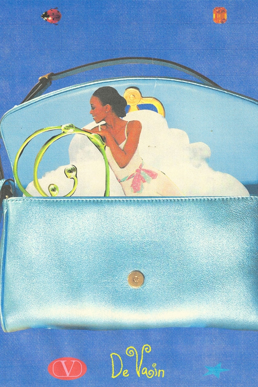 Maison Valentino, accessories, bags, art, digital, AI, artists, campaign, fashion