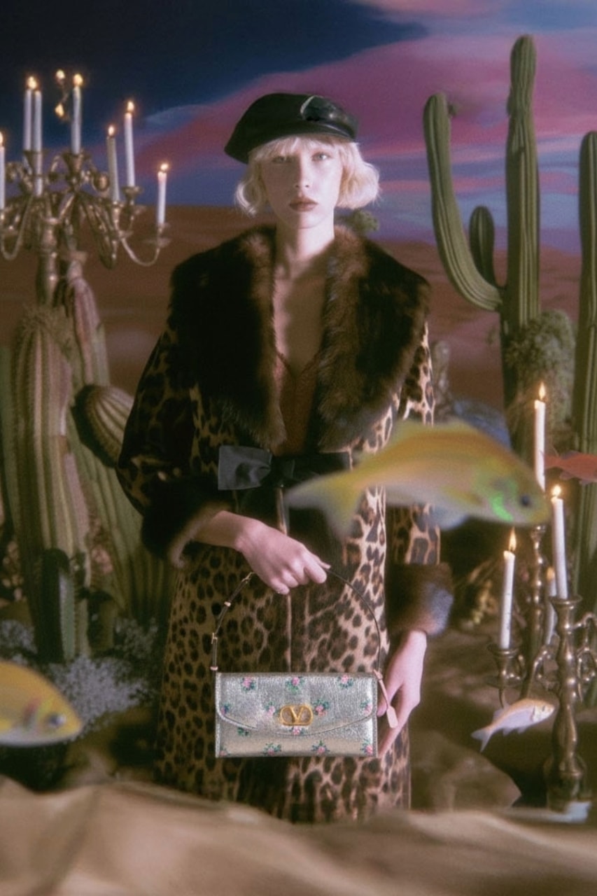Maison Valentino, accessories, bags, art, digital, AI, artists, campaign, fashion