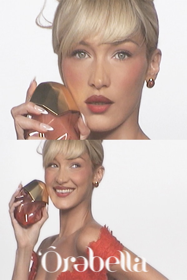 Bella Hadid, Orebella, Perfume, Holiday Campaign, Fragrance, Middle East, Ulta Beauty, WINDOW2SOUL, SALTED MUSE, BLOOMING FIRE, NIGHTCAP, ETERNAL ROOTS