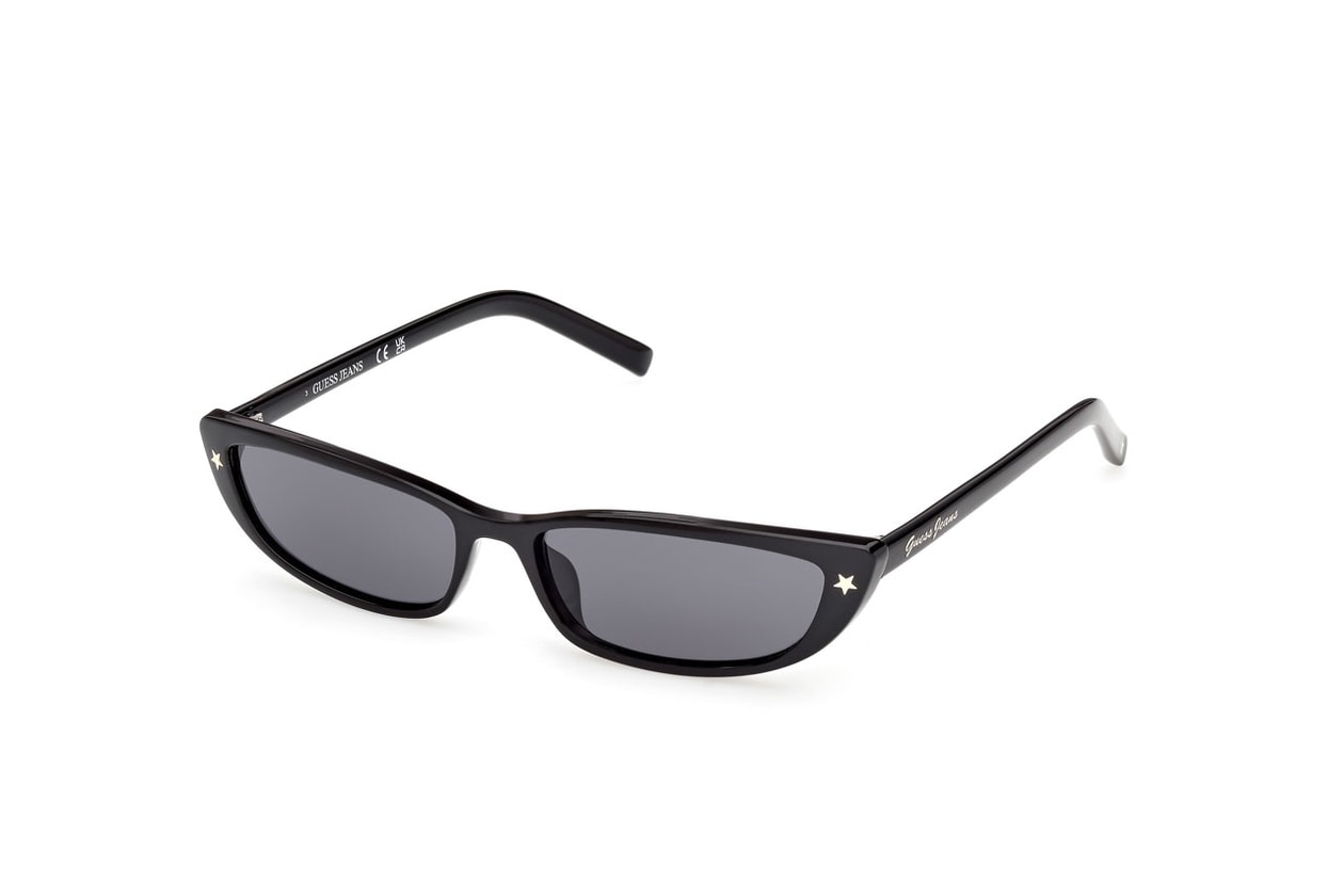 guess jeans eyewear collection fall/winter 2025 2026 autumn glasses sunglasses opticals shades sunnies trendy minimalist minimalism contemporary modern on-trend iconic