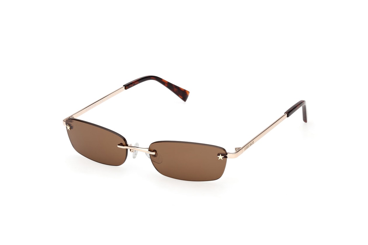 guess jeans eyewear collection fall/winter 2025 2026 autumn glasses sunglasses opticals shades sunnies trendy minimalist minimalism contemporary modern on-trend iconic