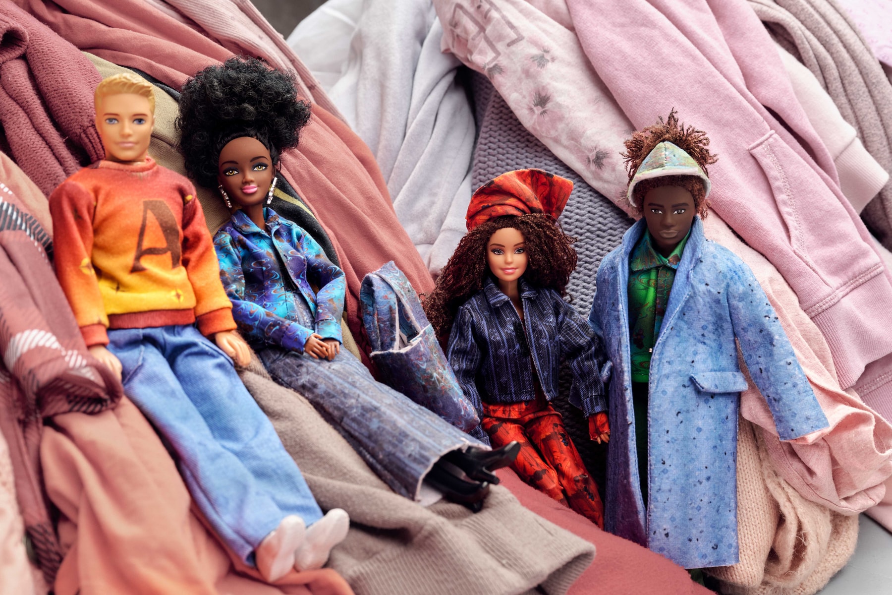 Priya Ahluwalia, clothing, collections, collaborations, dolls, barbie, fashion, landfill, waste, sustainability, activism, epson