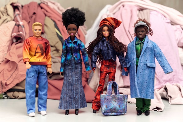 Priya Ahluwalia, clothing, collections, collaborations, dolls, barbie, fashion, landfill, waste, sustainability, activism, epson