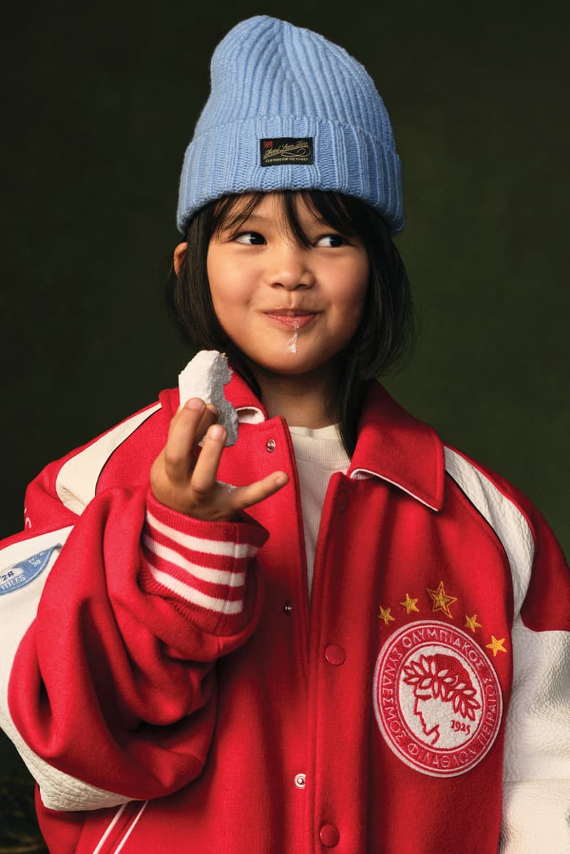 aime leon dore, kidswear, childrenswear, holiday, gifts, car ornaments, snow globe, tracksuits