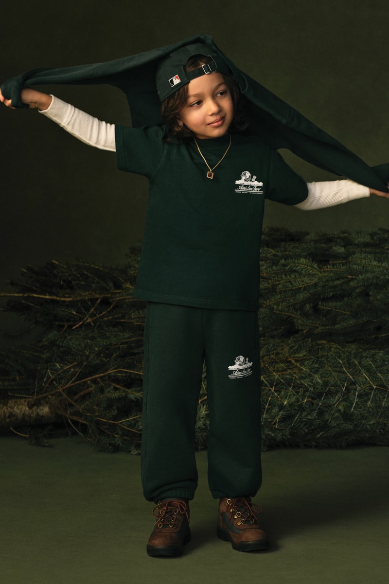 aime leon dore, kidswear, childrenswear, holiday, gifts, car ornaments, snow globe, tracksuits