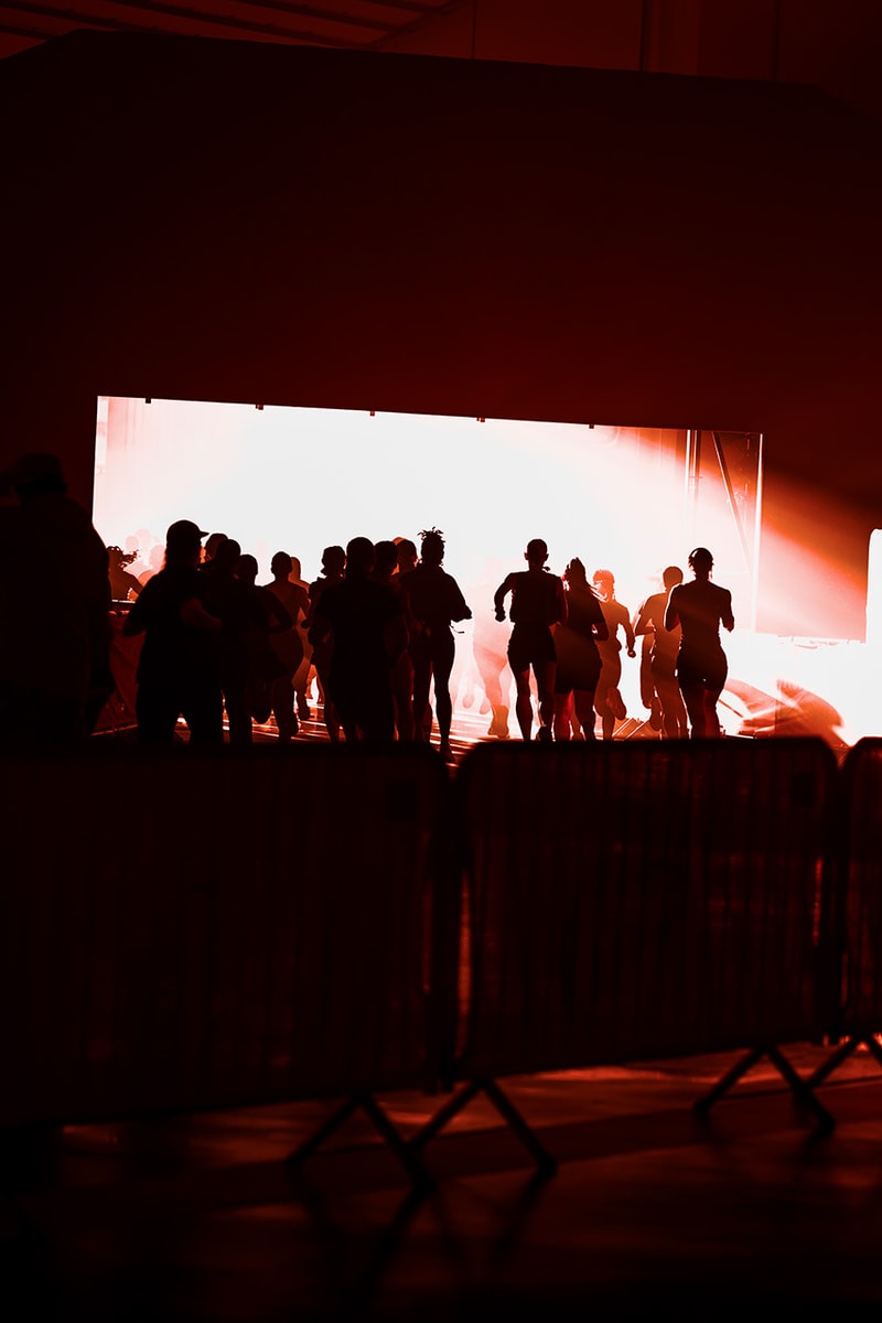 nike after dark tour london running race 10k 1k outrunners isamaya ffrench sifali athletes golden goddess prize pop-ups excel arena 