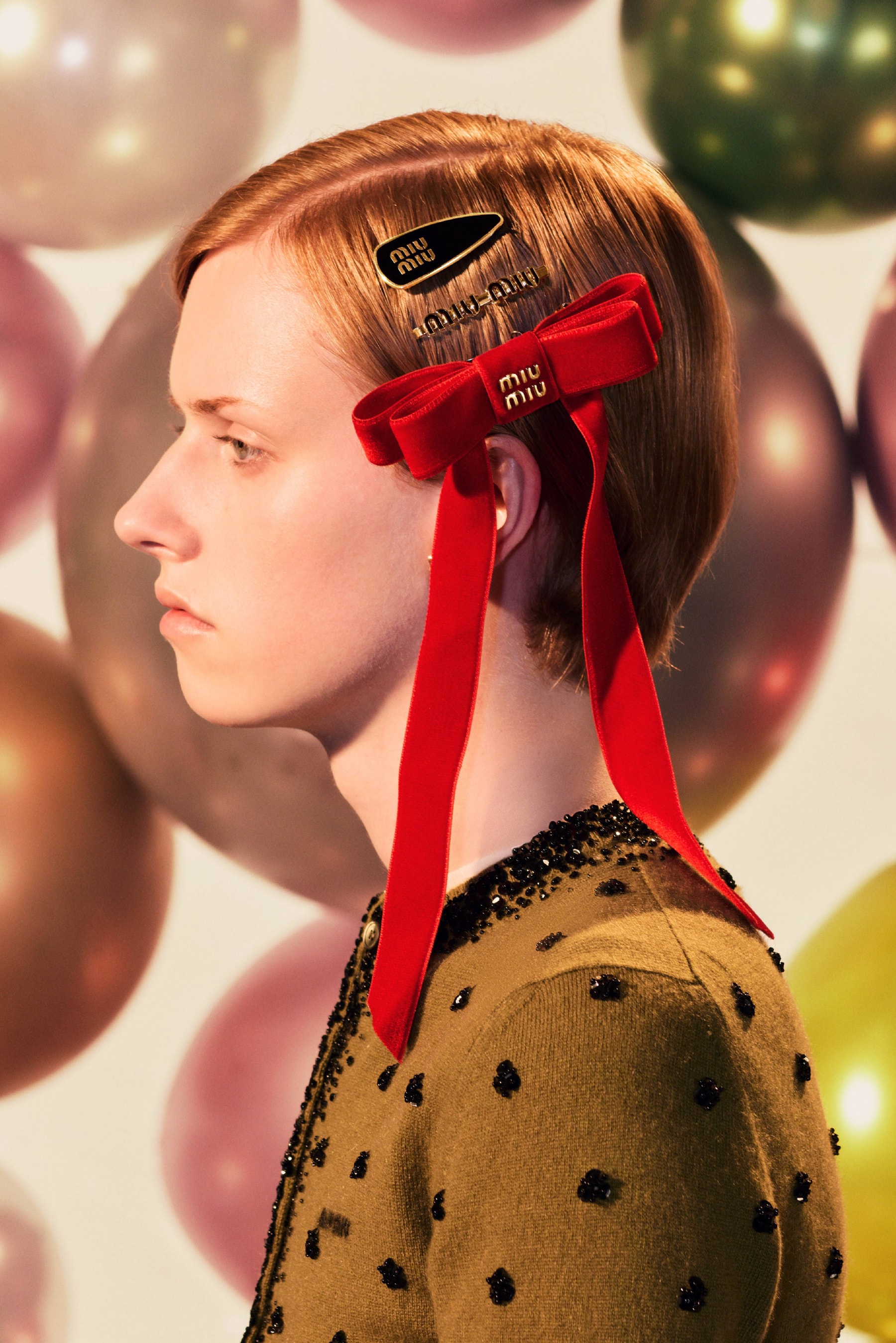 miu miu, holiday, balloons, leather bags, loafers, shoes, models