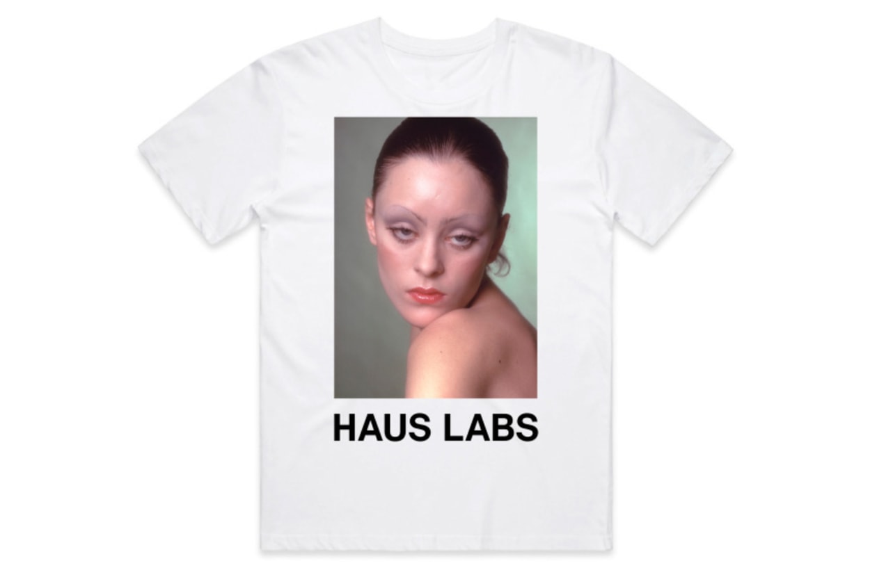 Haus Labs，Lady Gaga，Jane Forth，彩妆，周边，T 恤，70 年代，Andy Warhol
