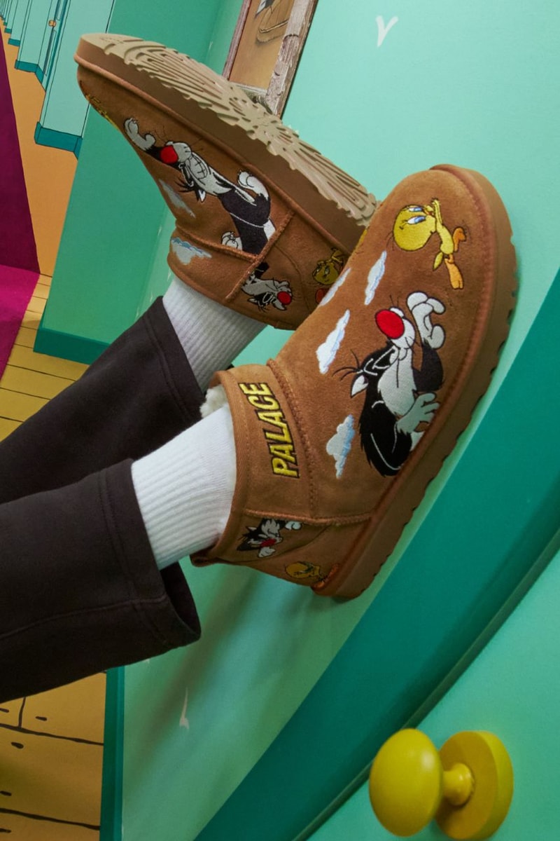 Palace, UGG, UGG boots, Looney Tunes, Collaborations, Winter Boots, Varsity Jackets, Cartoons, Streetwear, Tweety Bird, Sylvester