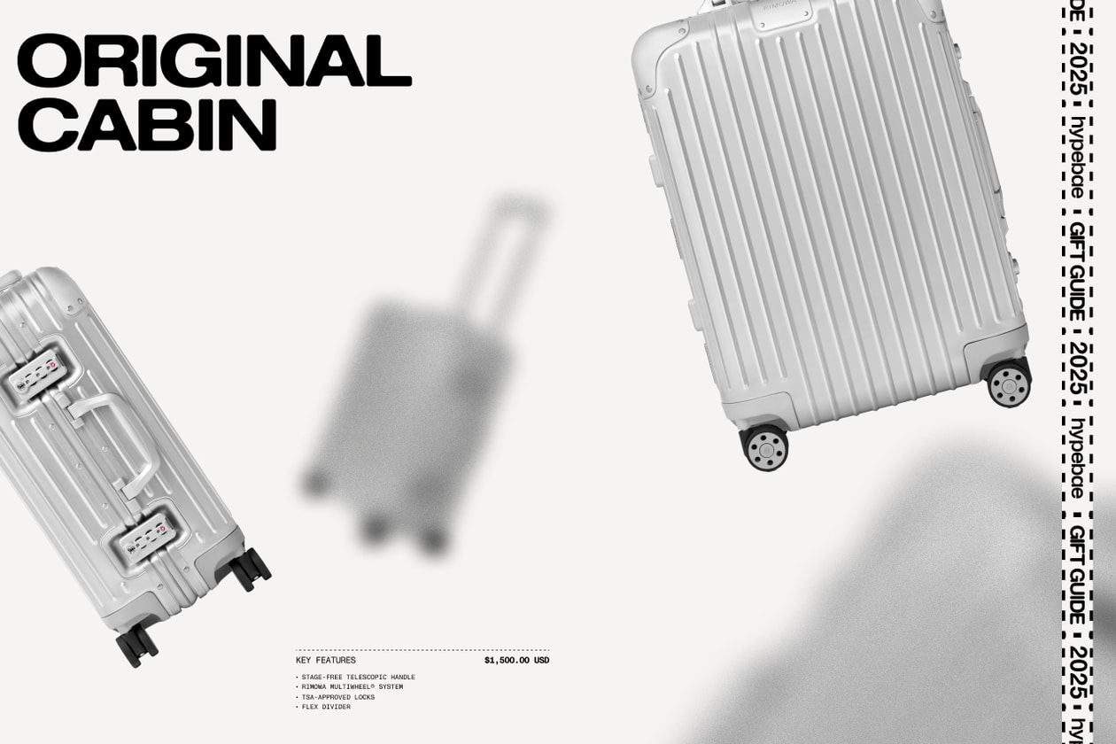 rimowa classic cabin suitcase original luagge bag crossbody essential trunk gloss silver terracotta sleek luxury vitra rick owens groove leather 