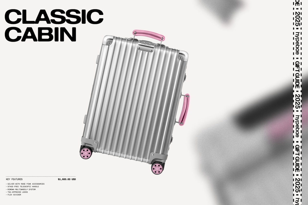 rimowa classic cabin suitcase original luagge bag crossbody essential trunk gloss silver terracotta sleek luxury vitra rick owens groove leather 