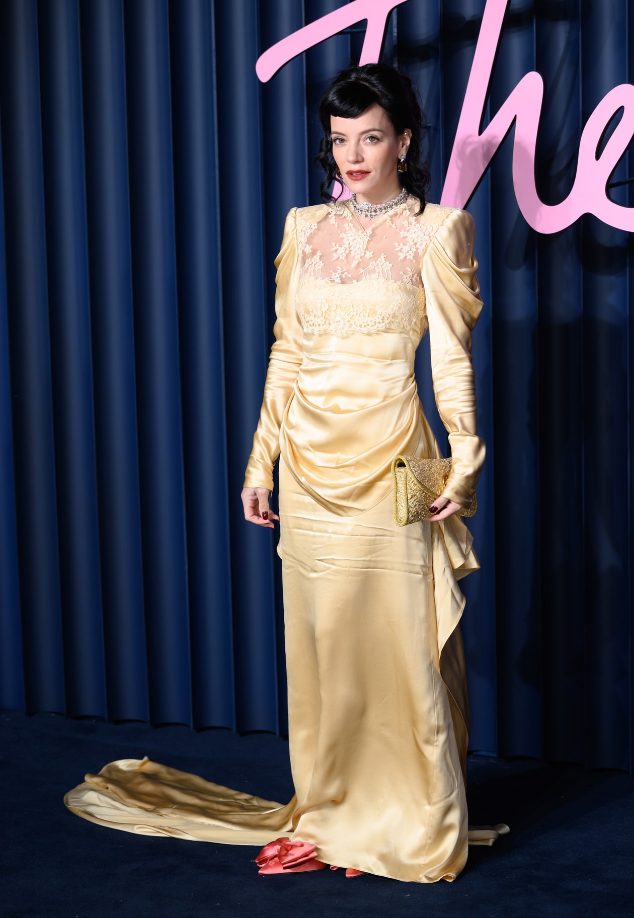 fashion awards, red carpet, pinkpantheress, ellie goulding, pregnant, sheer dress, baby bump, leomie anderson