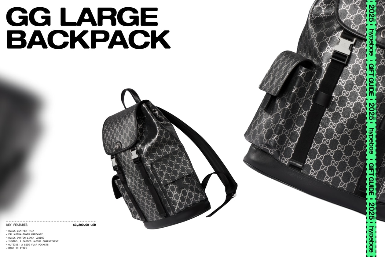 gucci festive collection seasonal hypebae gift guide 2025 ancora rosso accessories handbag Slingback pump crystal Horsebit marmont scarf wool monogram Play watch backpack
