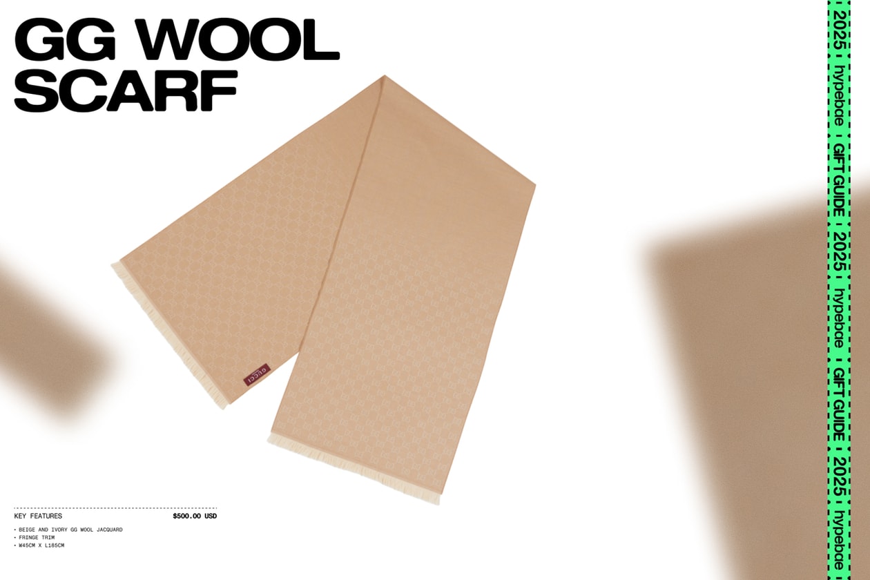 gucci festive collection seasonal hypebae gift guide 2025 ancora rosso accessories handbag Slingback pump crystal Horsebit marmont scarf wool monogram Play watch backpack