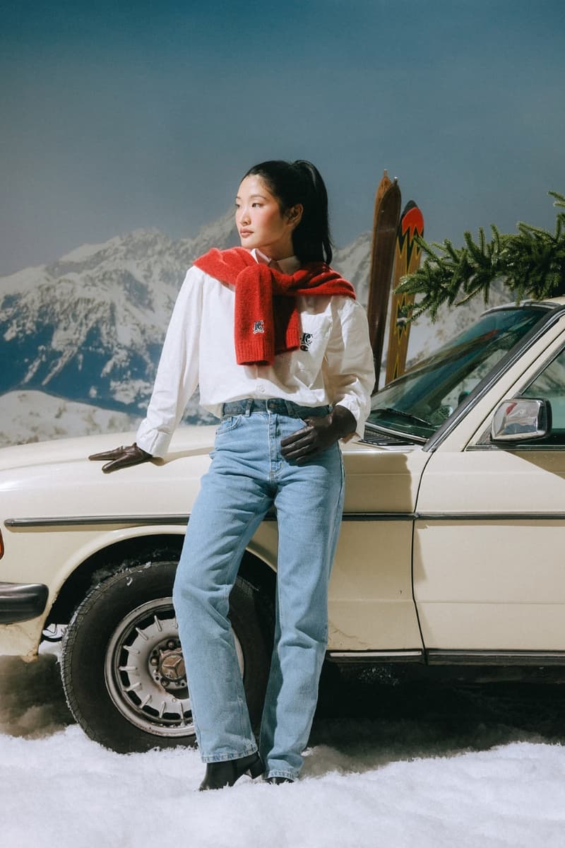 Champion, Percival, collaborations, sportswear, ski, mountains, campaigns, snow, sports