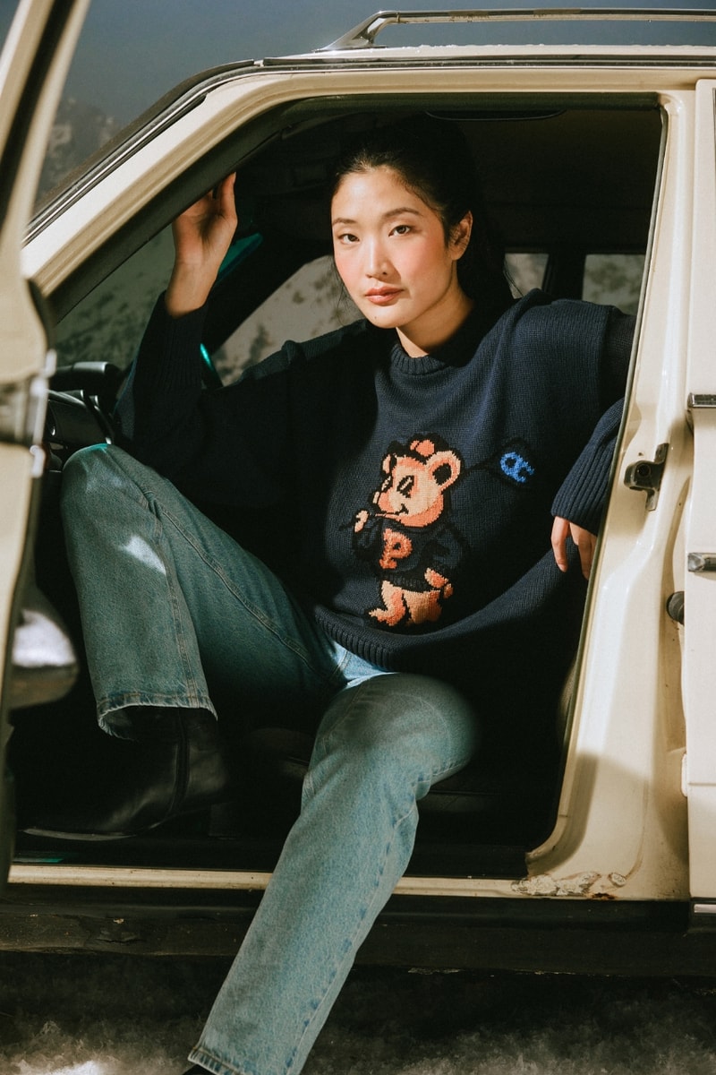 Champion, Percival, collaborations, sportswear, ski, mountains, campaigns, snow, sports