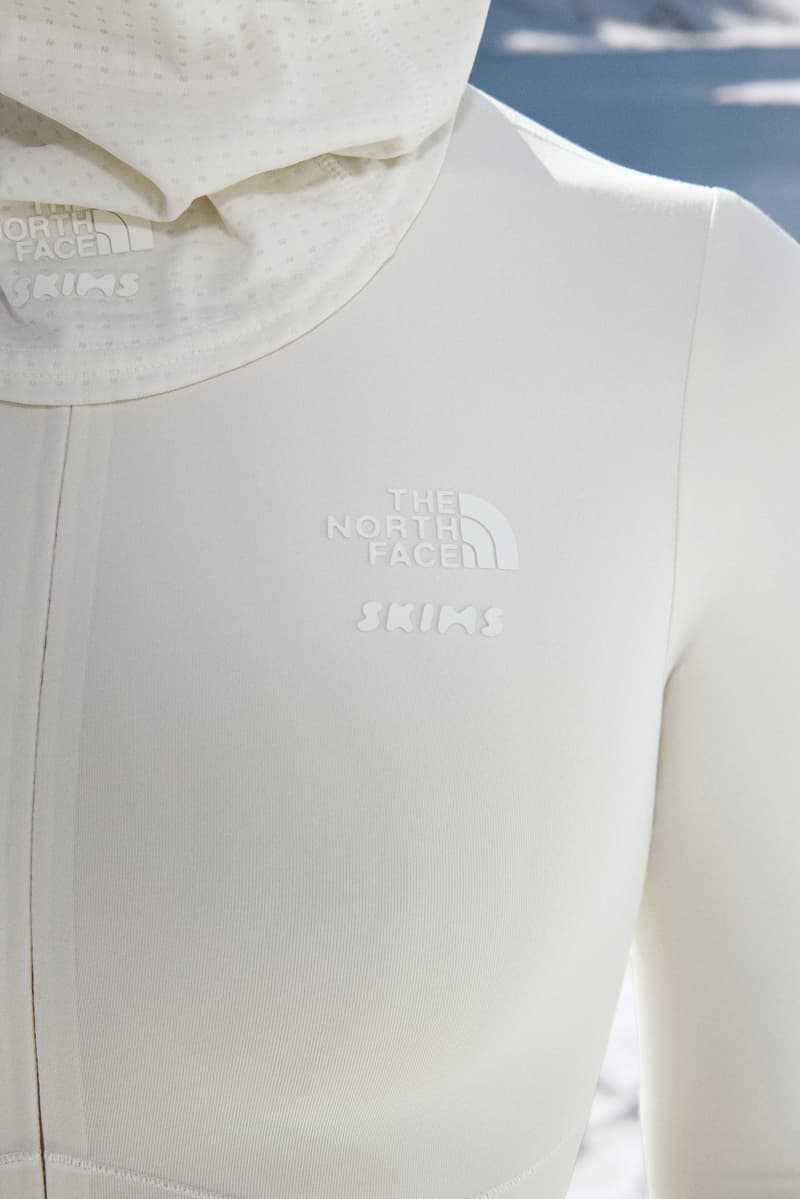 skims, the north face, puffer jackets, leggings, ski glasses, mountains