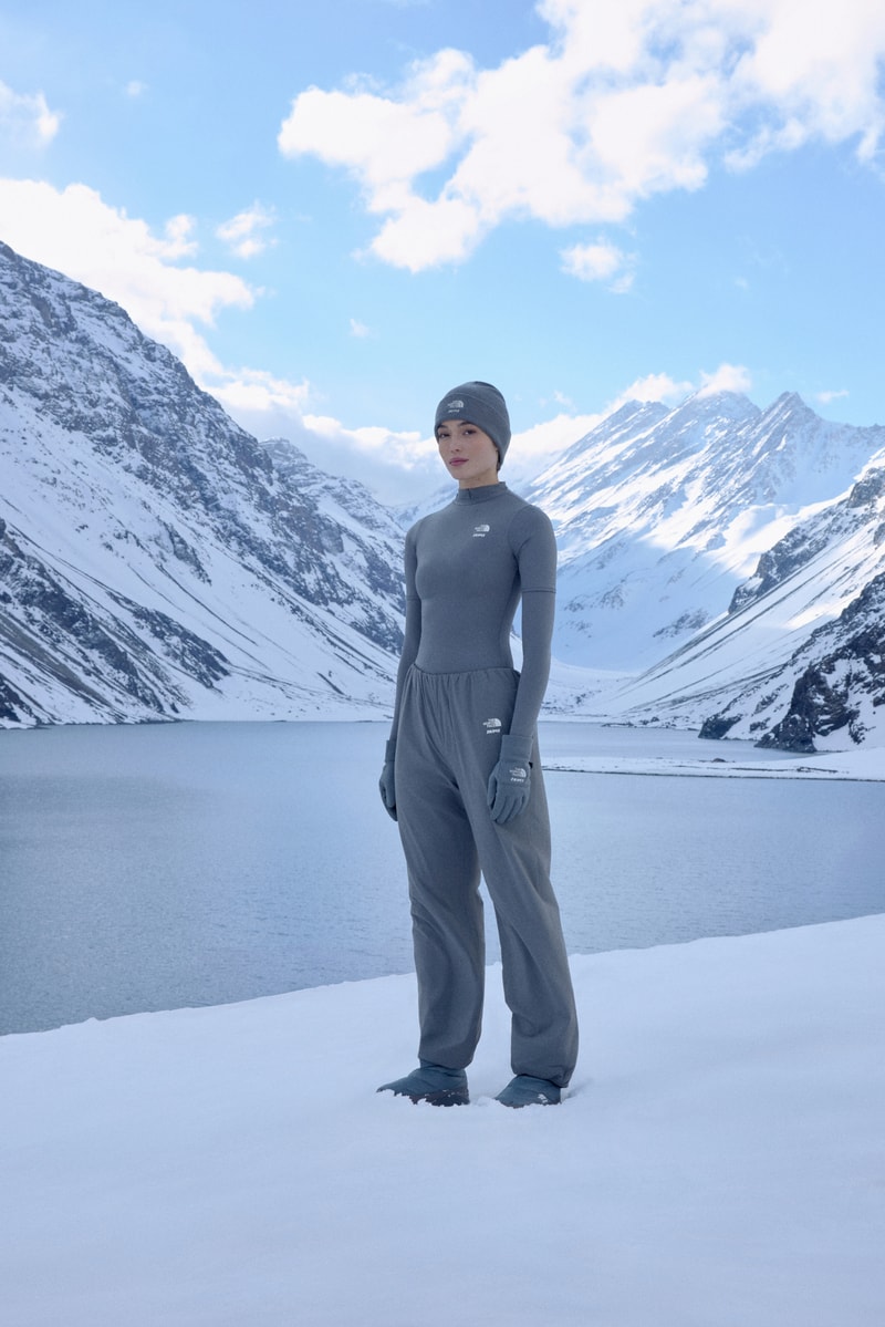 skims, the north face, puffer jackets, leggings, ski glasses, mountains