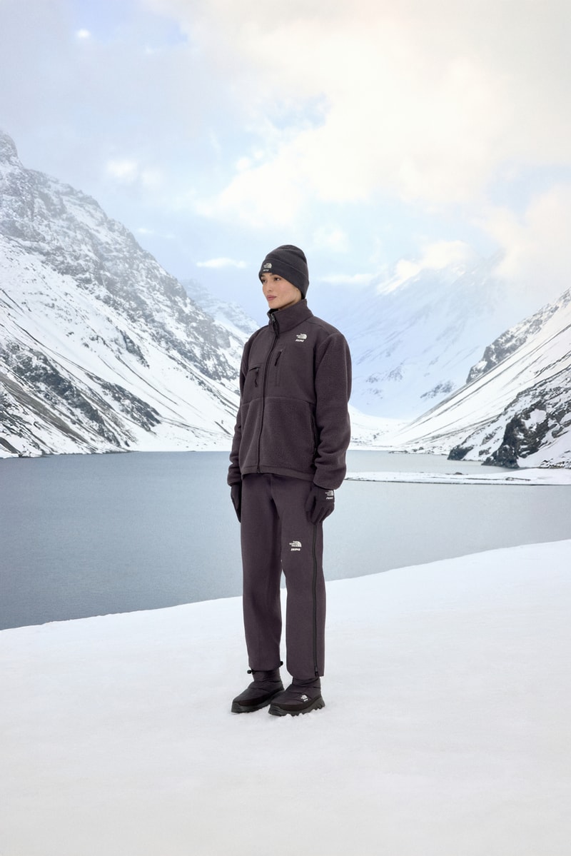 skims, the north face, puffer jackets, leggings, ski glasses, mountains