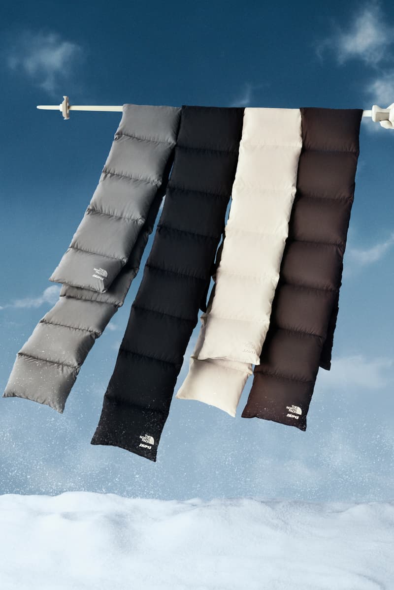 skims, the north face, puffer jackets, leggings, ski glasses, mountains