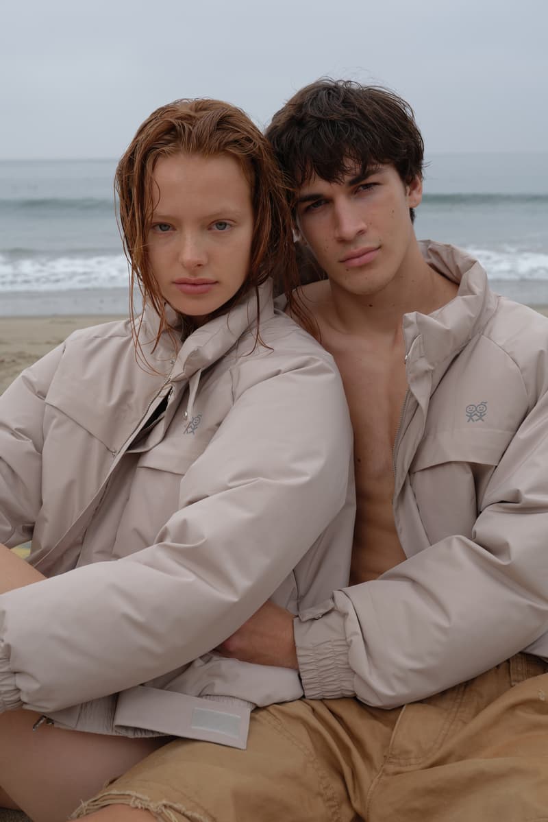 puffer jacket, oat milk, girl, boy, models, 