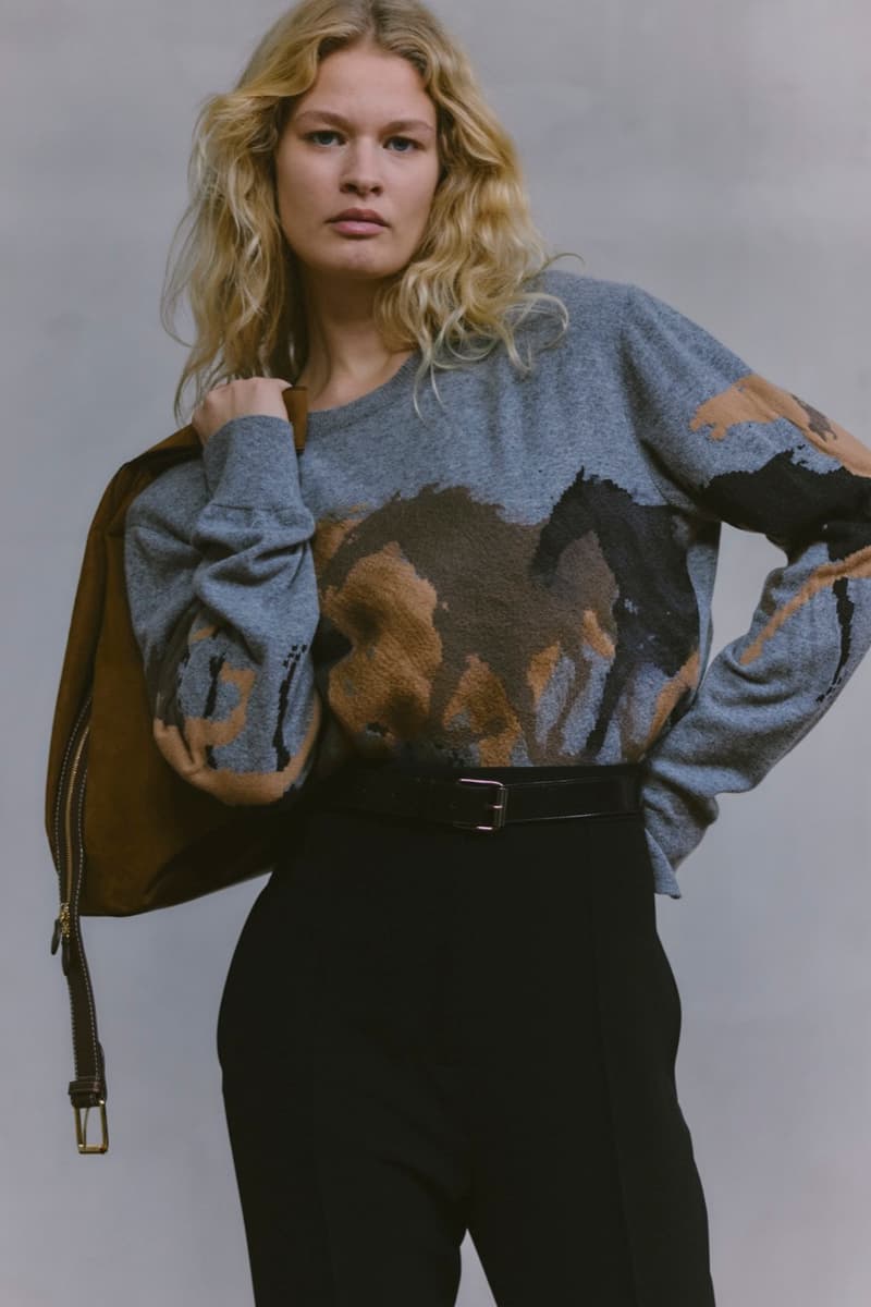 stella mccartney, winter, collection, horses, lace dresses, models, bodies