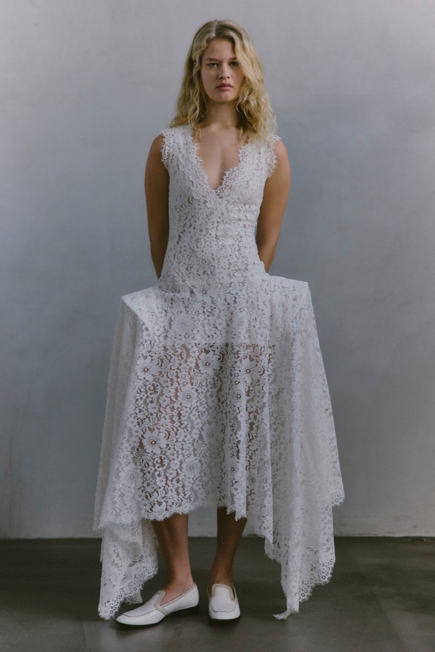stella mccartney, winter, collection, horses, lace dresses, models, bodies
