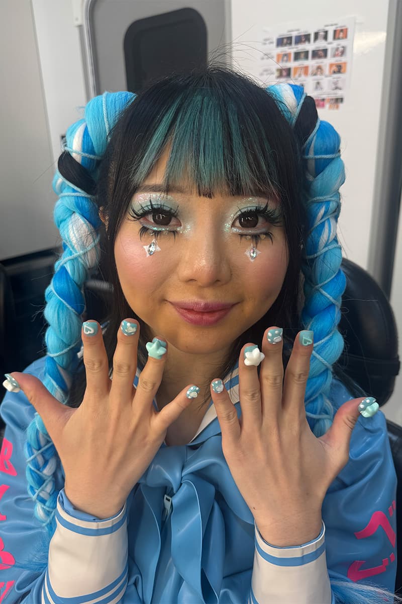 Nails by Mei, Mei Kawajiri, Sukeban, Art Basel Miami, Olympia Le-Tan, Wrestling, Nail Art, Kawaii Nails