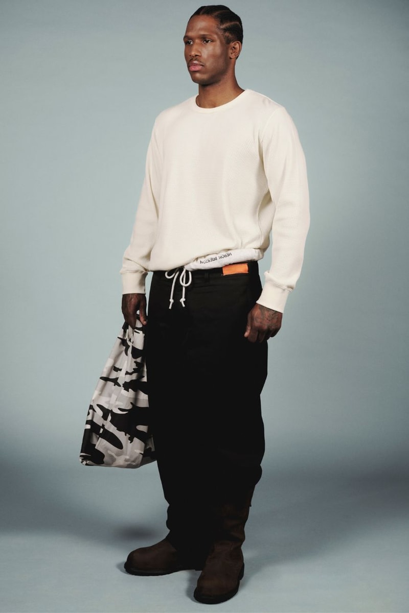 Heron Preston, Blue Line Edit, Orange Label, Black Designers, New Guards Group Holding