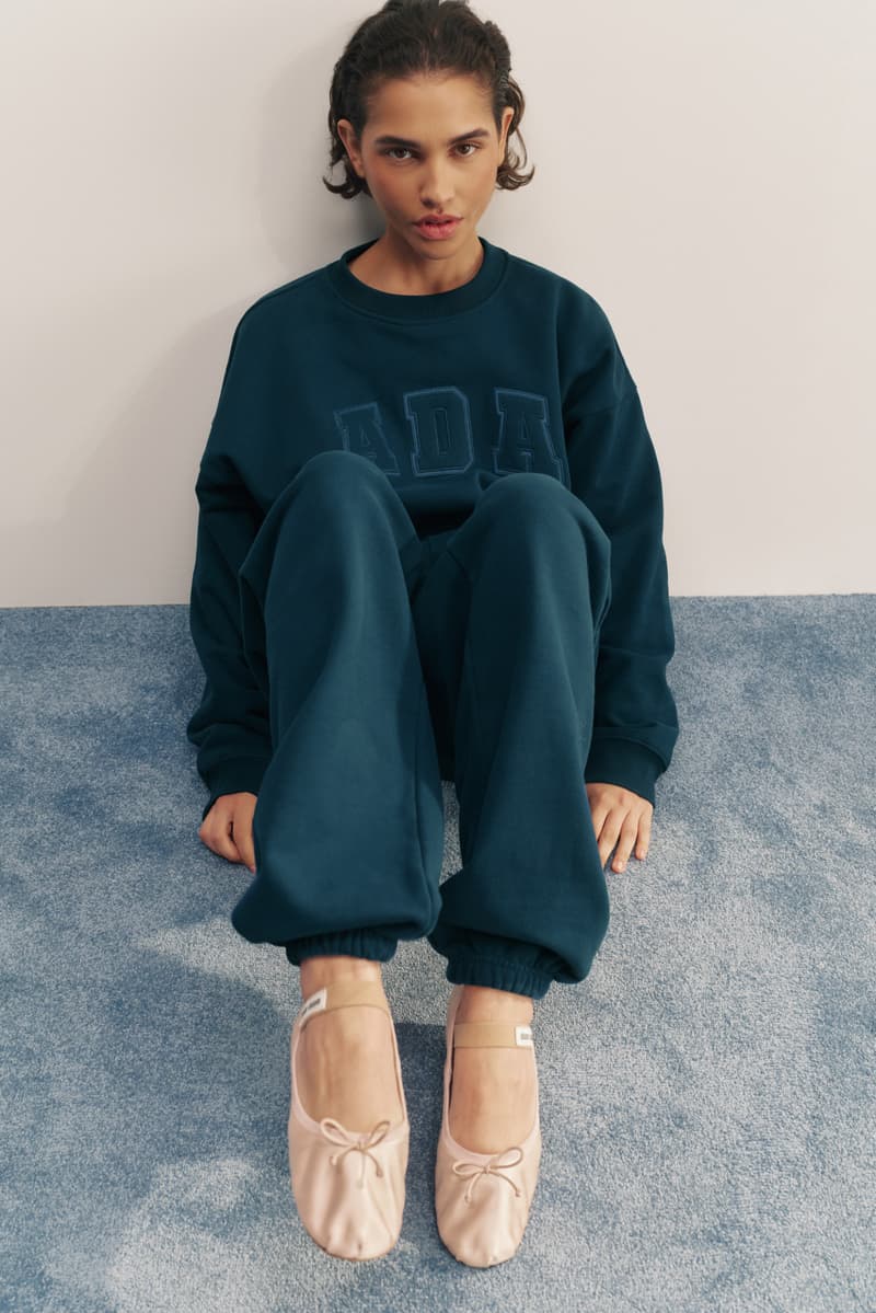 adanola, model, leggings, sportswear, rugby top, knitwear, sweatshirt, jumper, logo