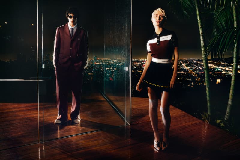 iris law, casablanca, green tights, girl, laying on sofa, white dress, hotel