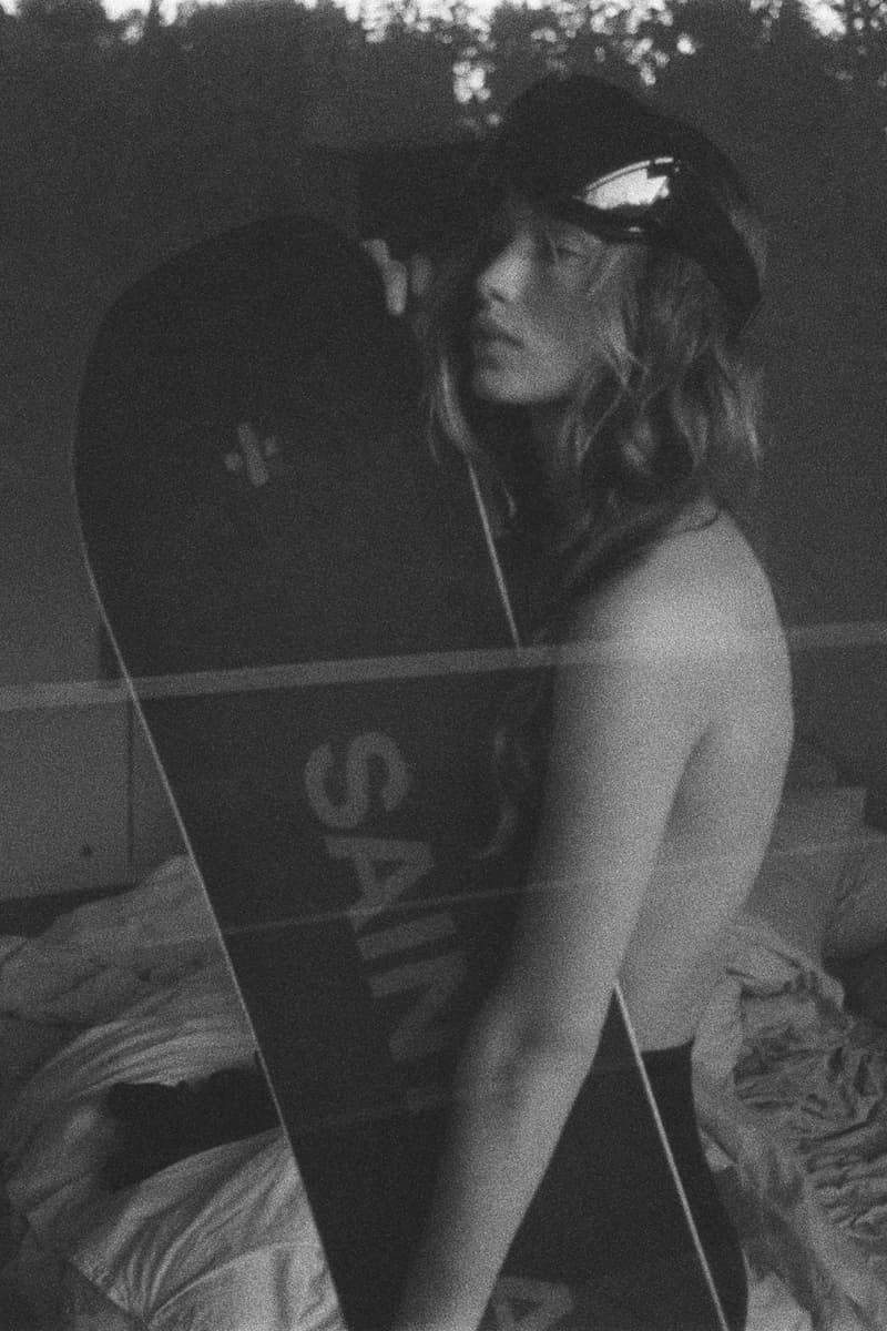 Saint Laurent Rive Droite, Snow, ski, collection, snowborading, campaigns, fashion, designer