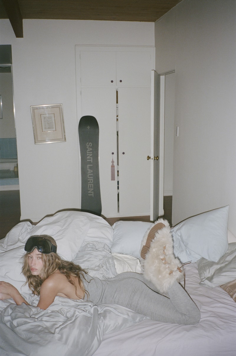 Saint Laurent Rive Droite, Snow, ski, collection, snowborading, campaigns, fashion, designer