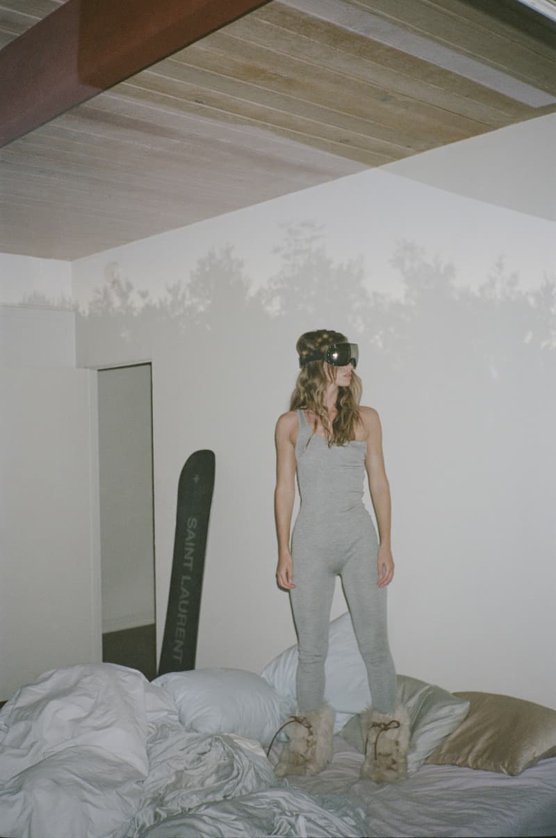 Saint Laurent Rive Droite, Snow, ski, collection, snowborading, campaigns, fashion, designer