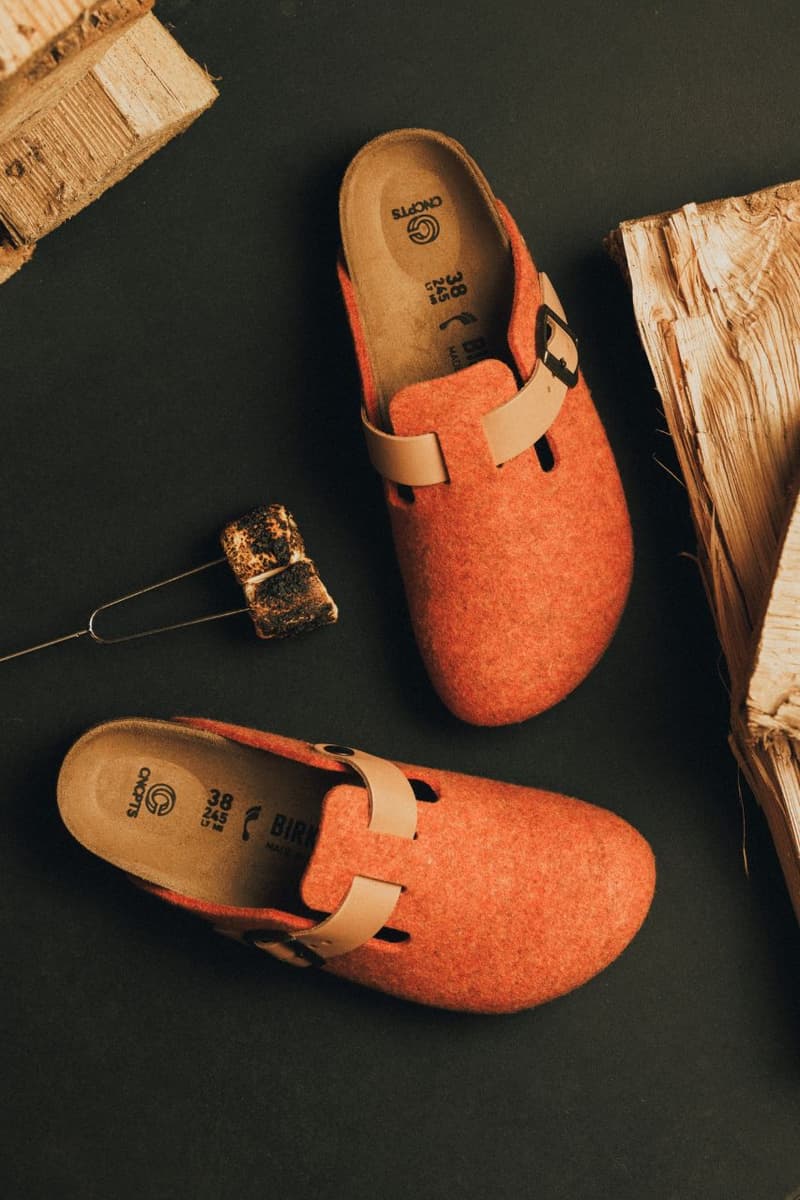 BIRKENSTOCK, CNCPTS, Collaborations, Boston Clog, Clogs, Felt Collection, New England