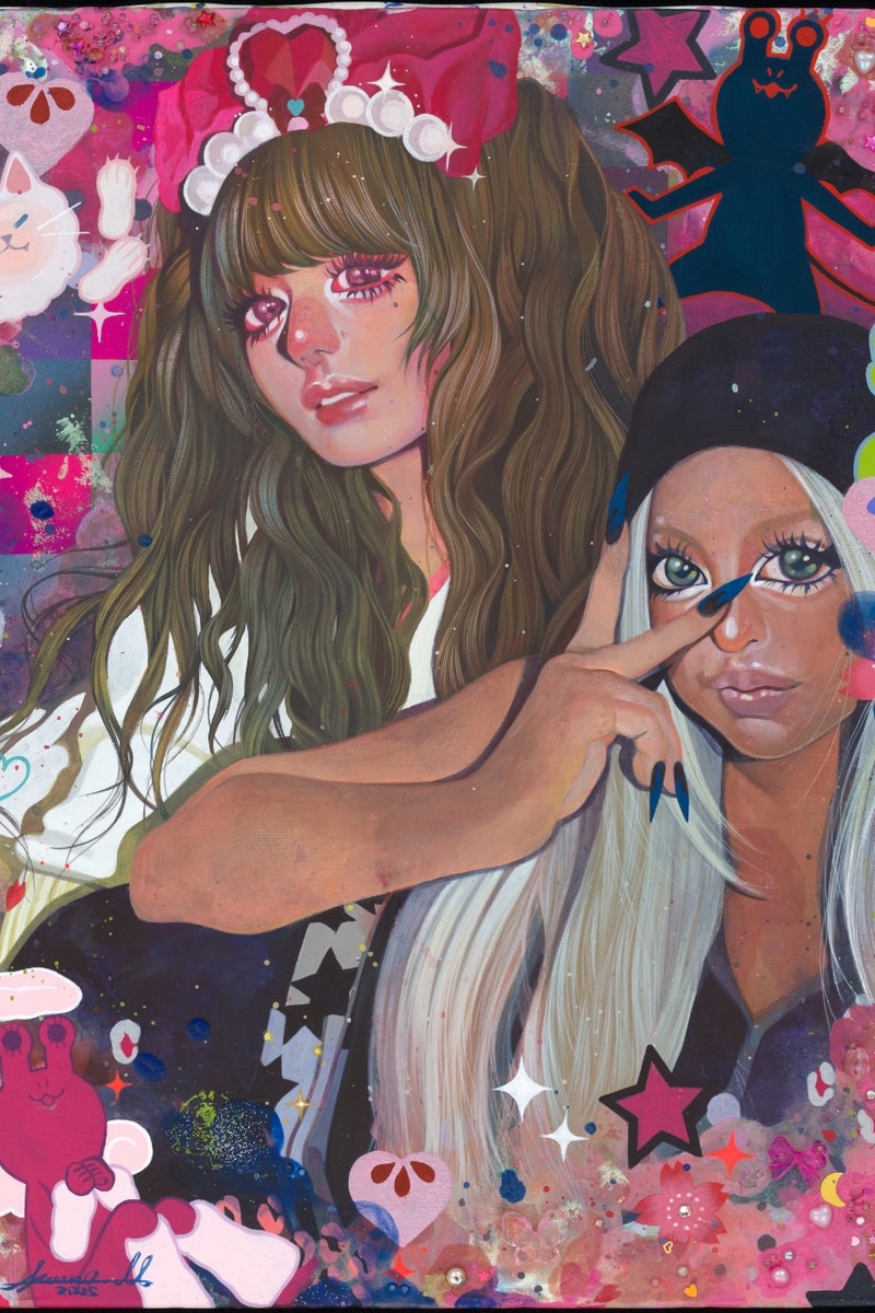 Junna Maruyama, los angeles, usa, exhibitions, art, painting, anime, manga, surrealism, japan