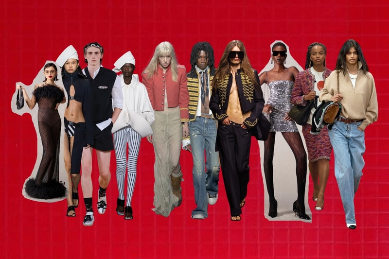 character dressing, sailor hats, military jackets, subcultures, chanel new york subway show, demna, gucci