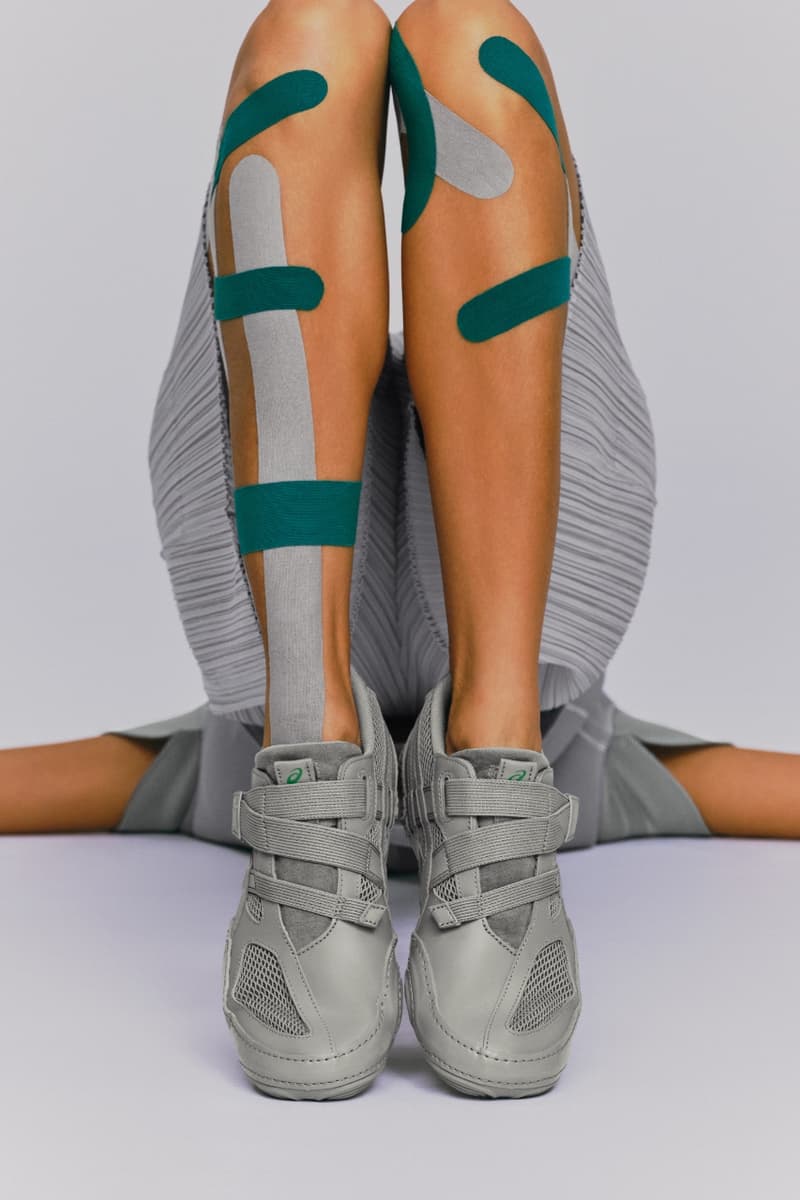 issey miyake, asics, sneakers, trainers, footwear, shoes, sports, models, fashion, campaigns