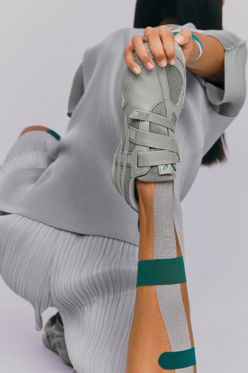 issey miyake, asics, sneakers, trainers, footwear, shoes, sports, models, fashion, campaigns