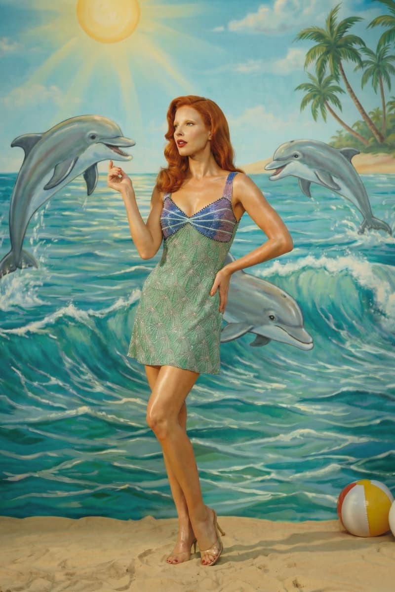 Oceanus, disney, the little mermaid, collaborations, party dresses, selfridges, London, fashion, models, campaigns