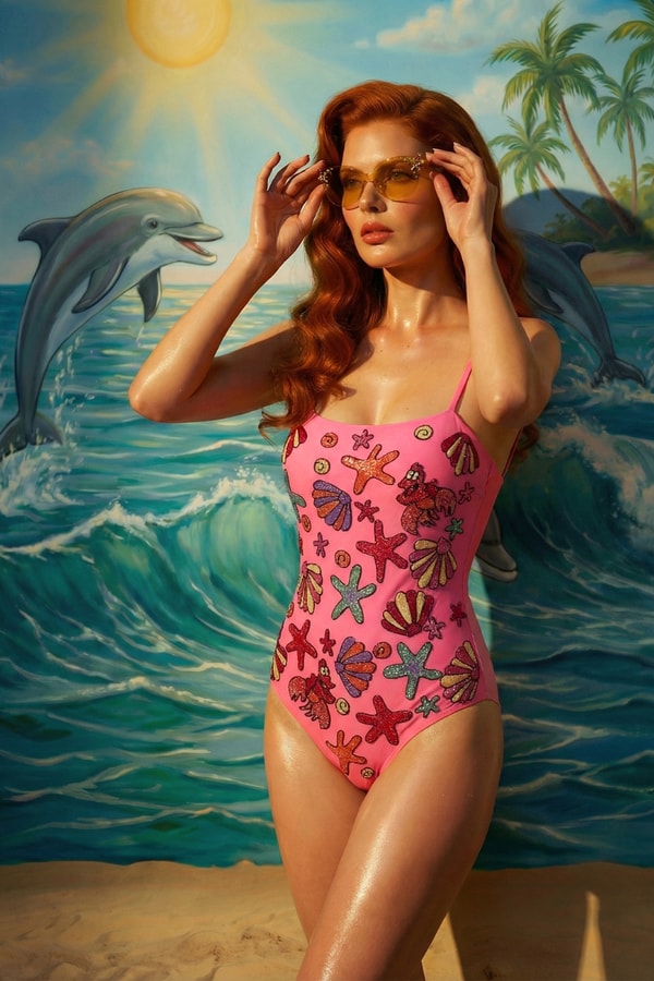 Oceanus, disney, the little mermaid, collaborations, party dresses, selfridges, London, fashion, models, campaigns