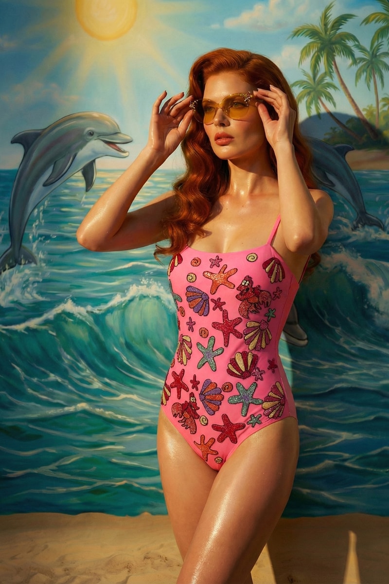 Oceanus, disney, the little mermaid, collaborations, party dresses, selfridges, London, fashion, models, campaigns