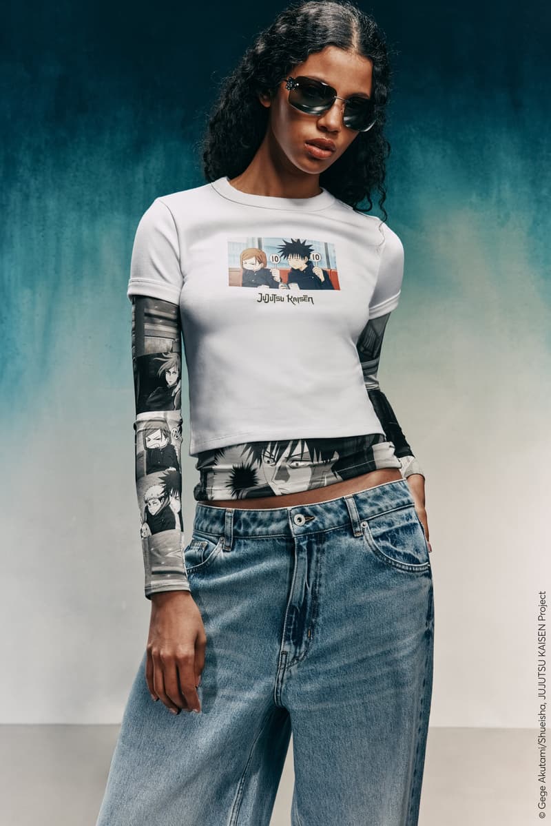 HUGO, anime, Jujutsu Kaisen, collaborations, fashion, manga, clothing, models, campaigns