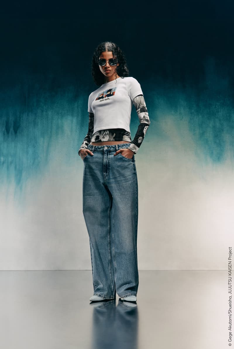 HUGO, anime, Jujutsu Kaisen, collaborations, fashion, manga, clothing, models, campaigns