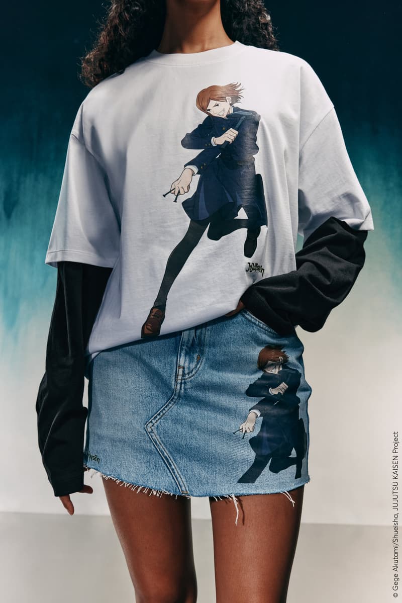 HUGO, anime, Jujutsu Kaisen, collaborations, fashion, manga, clothing, models, campaigns