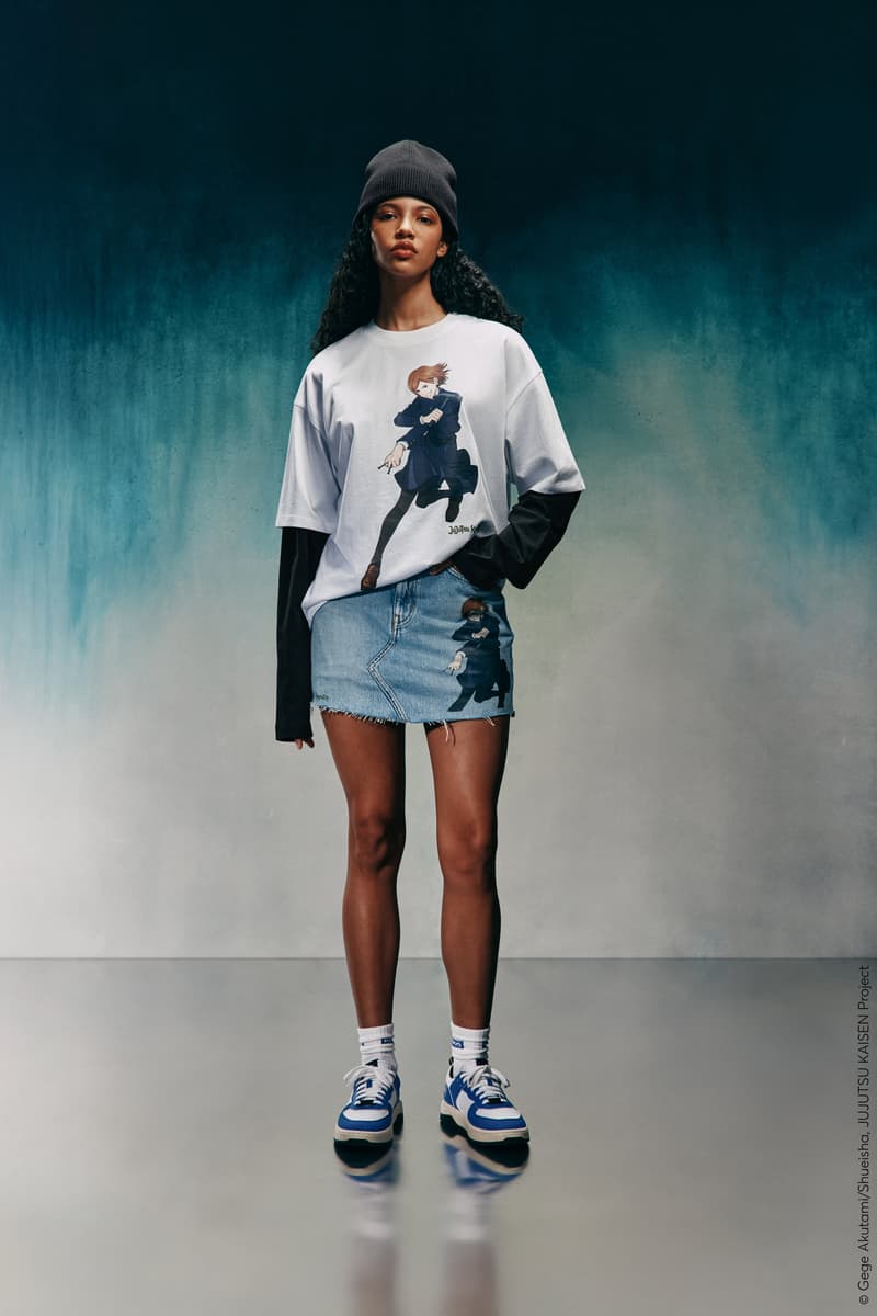 HUGO, anime, Jujutsu Kaisen, collaborations, fashion, manga, clothing, models, campaigns