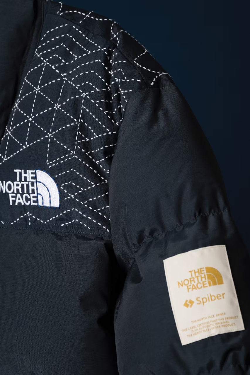 The North Face, SASHIKO GALS, japan, collaborations, fashion, nuptse, puffer jacket, clothing, campaigns