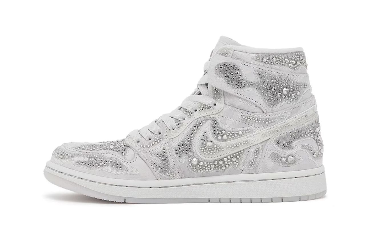 Swarovski, Jordan, Air Jordan 1, Sneakers, collaborations, footwear, Nike, Air Jordan, 