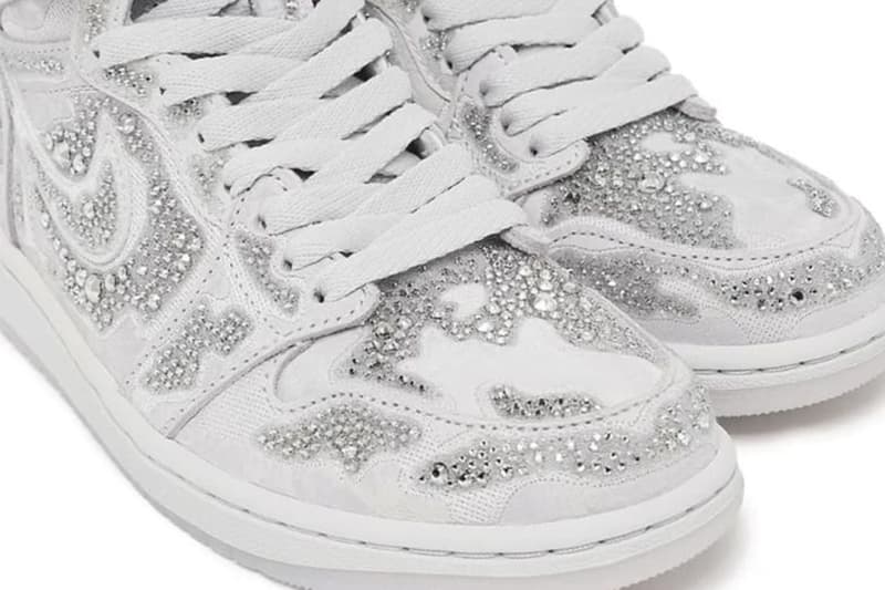 Swarovski, Jordan, Air Jordan 1, Sneakers, collaborations, footwear, Nike, Air Jordan, 