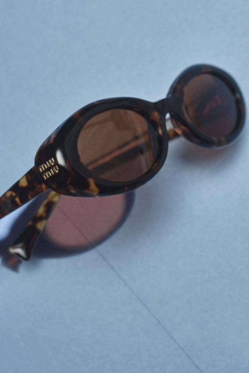 miu miu, layering, jackets, bowler bags, suede shoes, sneakers, models, lookbook, blue background